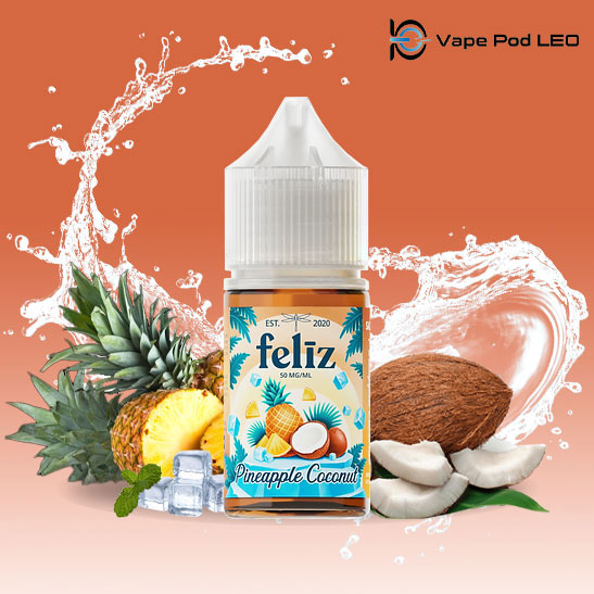 Feliz Dừa Dứa 30ml   Pineapple Coconut