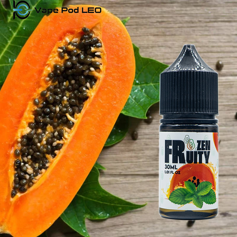 Frozen Fruity Đu Đủ Bạc Hà 30ml Papaya Spearmint Ice