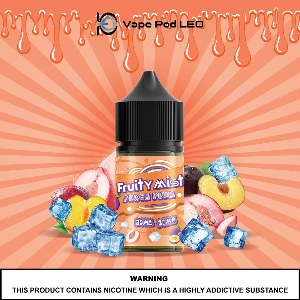 Fruity Mist Mận Đào 30ml Peach Plum