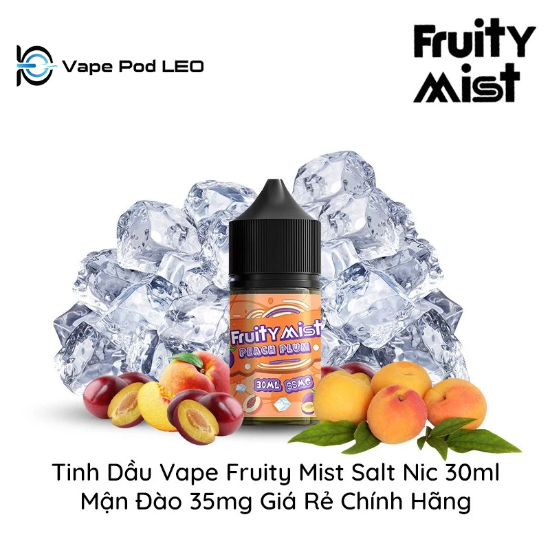 Fruity Mist Mận Đào 30ml Peach Plum