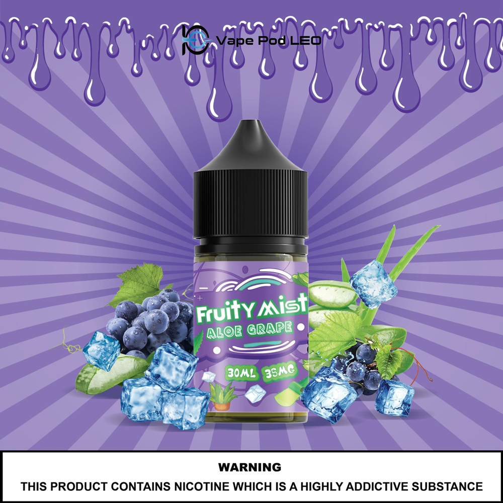 Fruity Mist Nho Nha Đam 30ml Aloe Grape