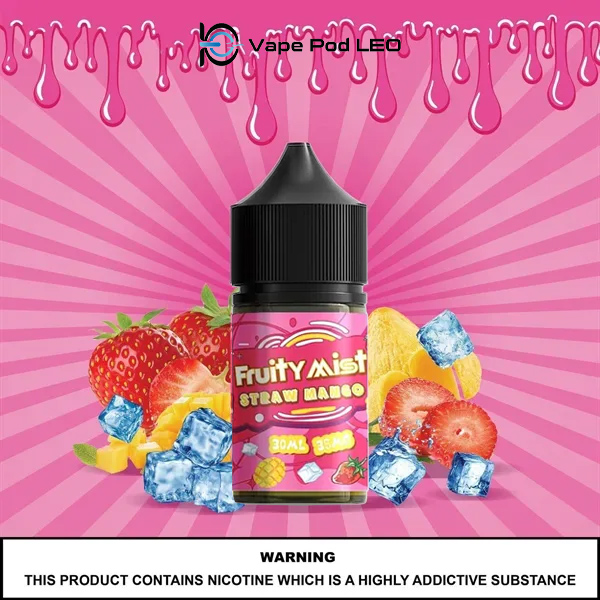 Fruity Mist Xoài Dâu 30ml   Straw Mango