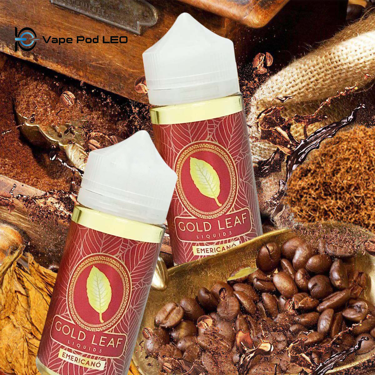 Gold Leaf Emericano Xì Gà Coffee 100ml