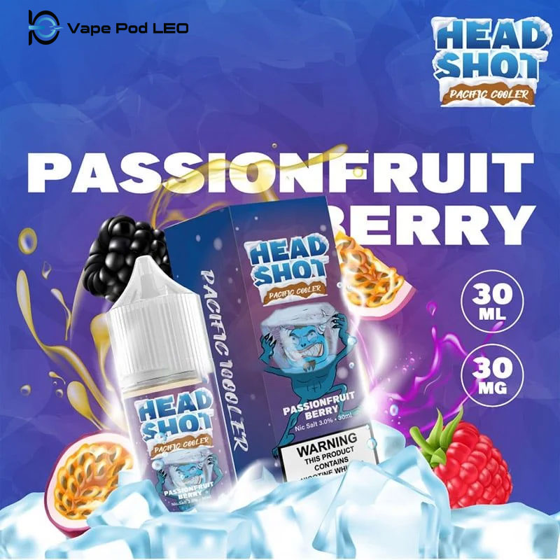 Headshot Chanh Dây Quả Mọng 30ml   Passion Fruit Berry