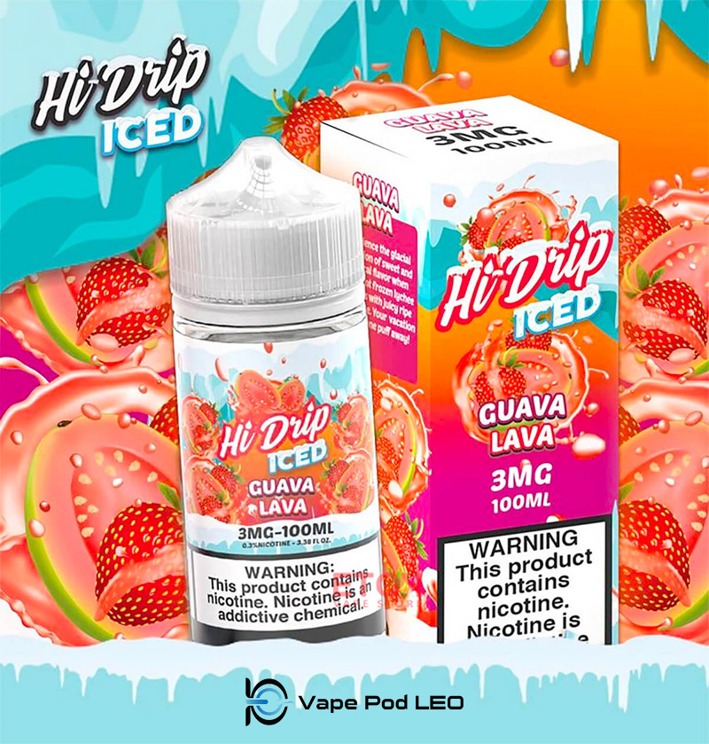 Hi Drip Iced Ổi Dâu 100ml   Guava Lava