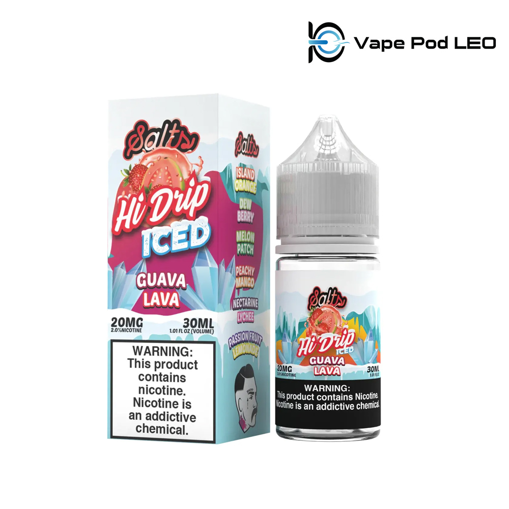 Hi Drip Ổi Dâu Tây Lạnh 30ml Iced Guava Lava