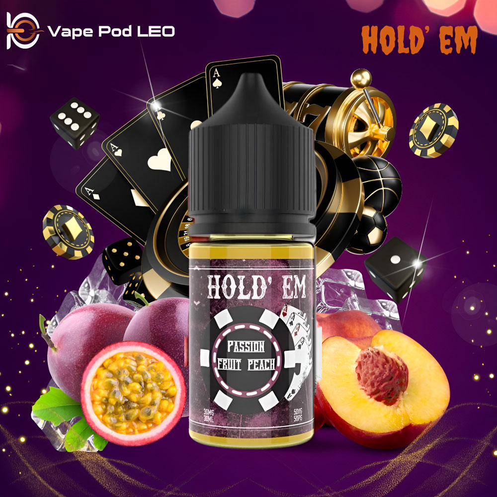 Hold' Em Chanh Dây đào 30ml Passion Fruit Peach