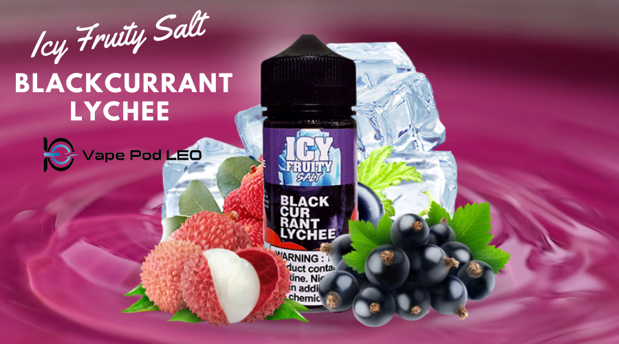 Icy Nho Đen Vải 30ml Black Currant Lychee