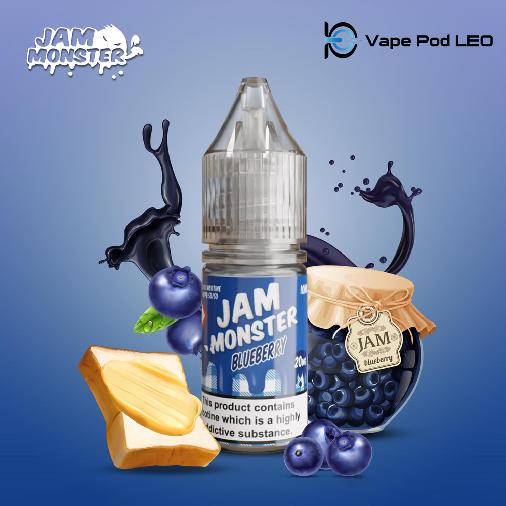 Jam Monster Việt Quất 10ml Blueberry