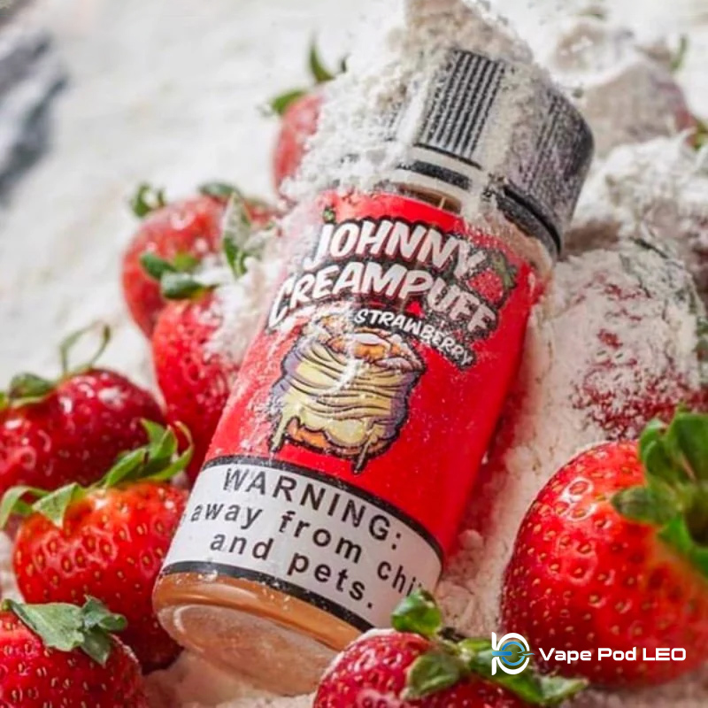 Johnny Creampuff Bánh Dâu 100ml Strawberry