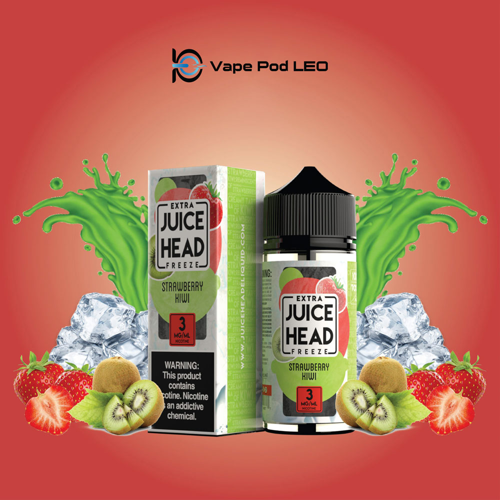 Juice Head Dâu Kiwi 100ML Strawberry Kiwi