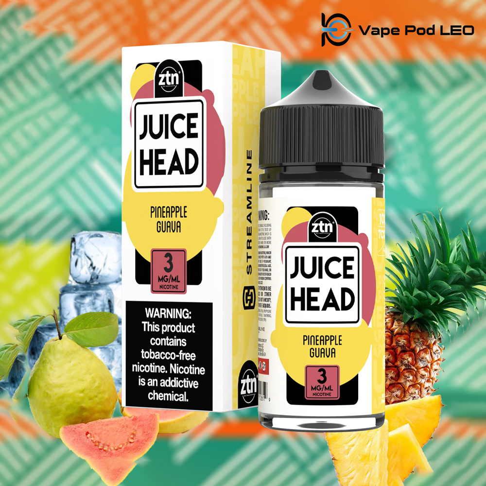 Juice Head Dứa Ổi 100ml Pineapple Guava