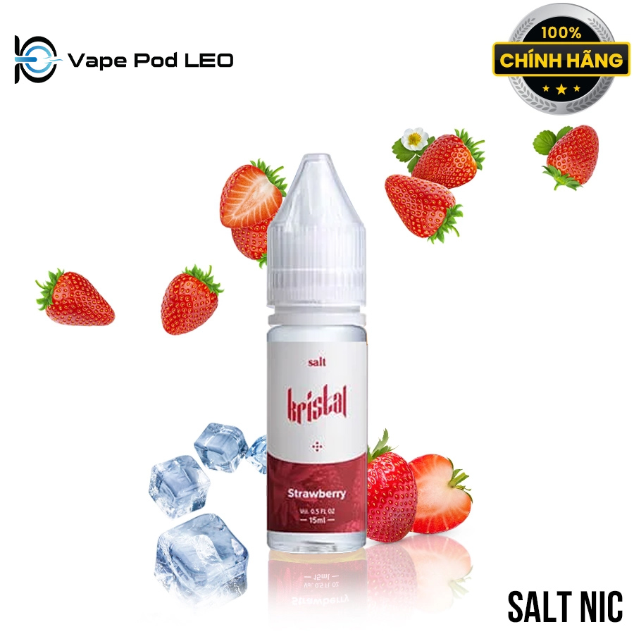 Kristal Dâu 15ml Strawberry