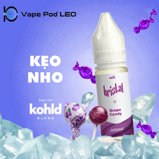 Kristal Kẹo Nho 15ml Grape Candy