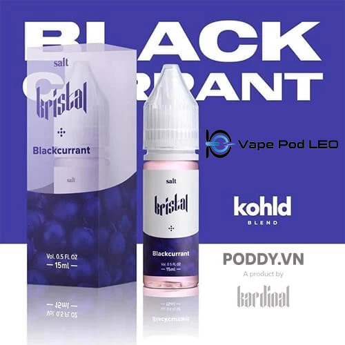 Kristal Lý Chua Đen 15ml   Blackcurrant