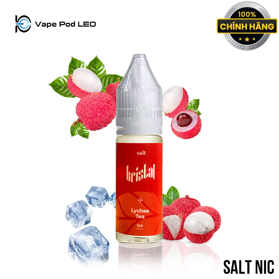 Kristal Trà Vải 15ml   Lychee Tea