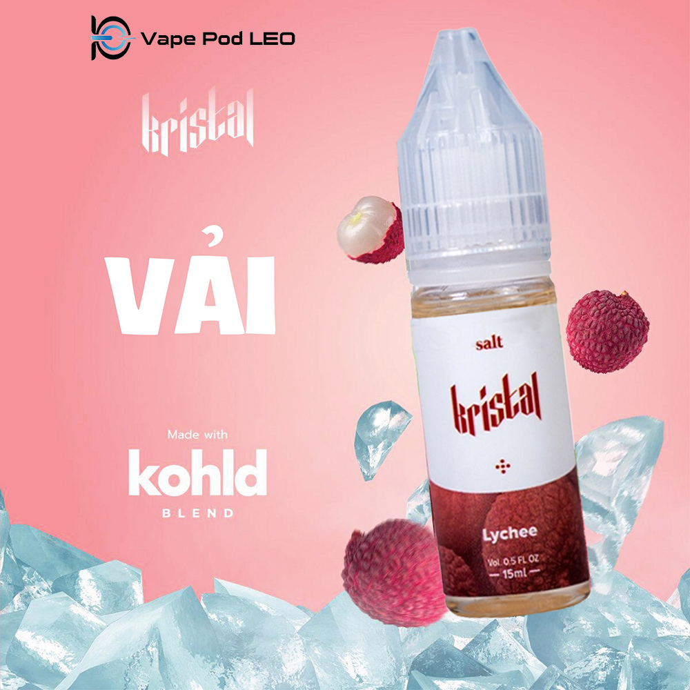 Kristal Vải 15ml   Lychee