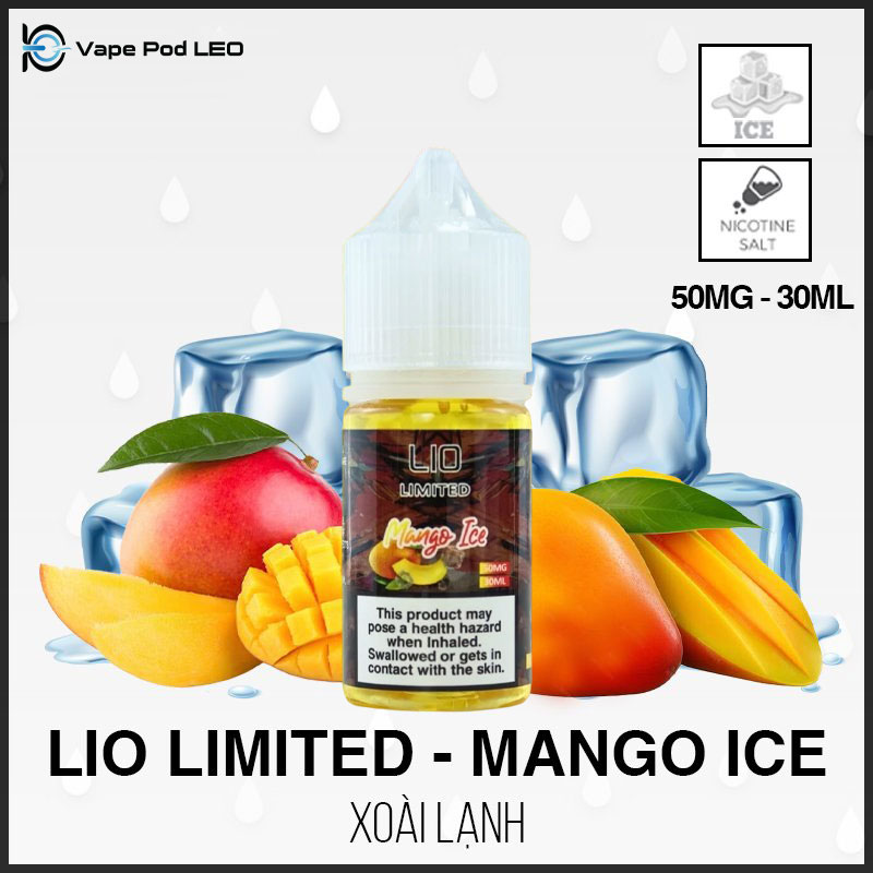 Lio Limited Xoài Lạnh 30ml   Mango Ice