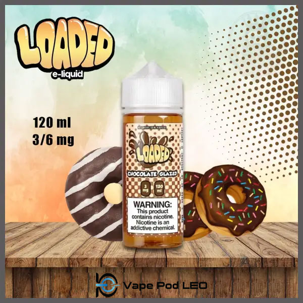 Loaded Donut Sô Cô La 120ml   Chocolate Glazed