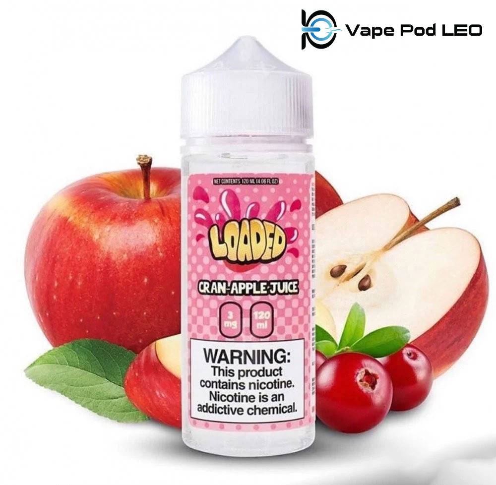 Loaded Nam Việt Quất Táo 120ml   Cran Apple Juice