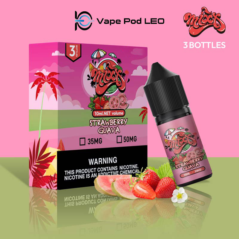 MIXX Dâu Ổi 10ml Strawberry Guava