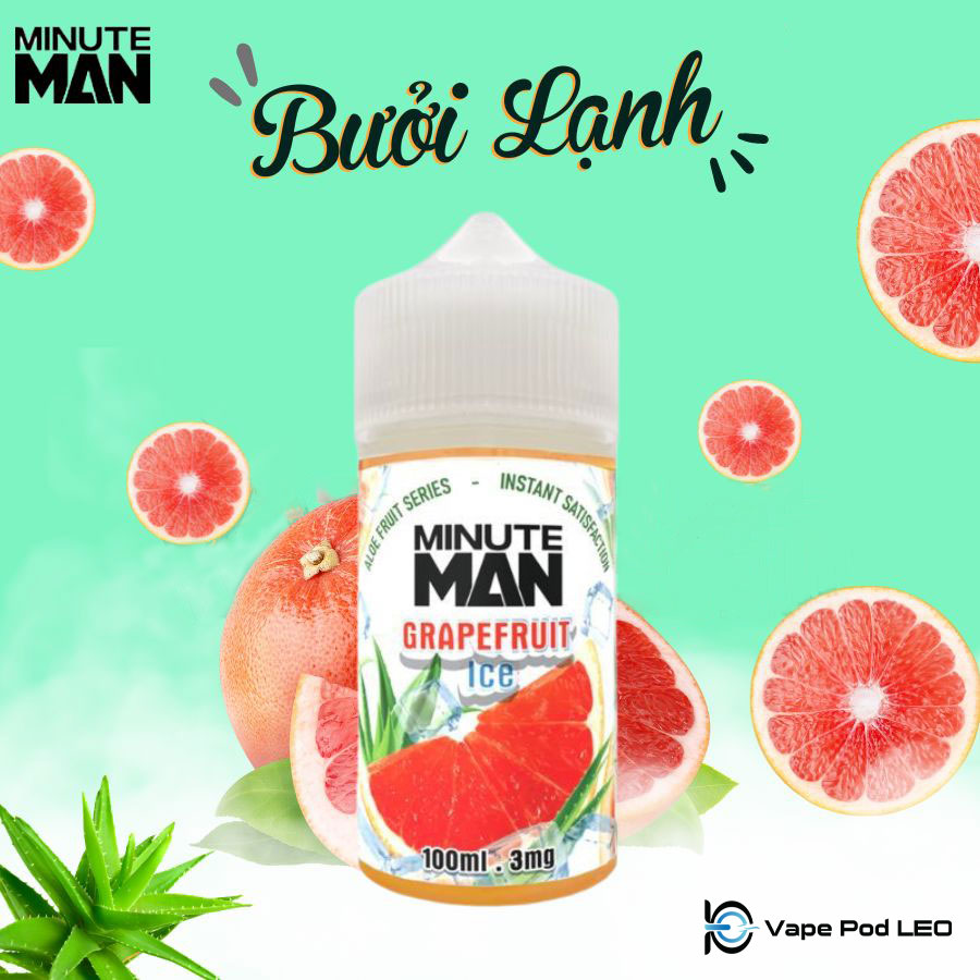 Minute Man Bưởi Lạnh 100ml   Grapefruit Ice