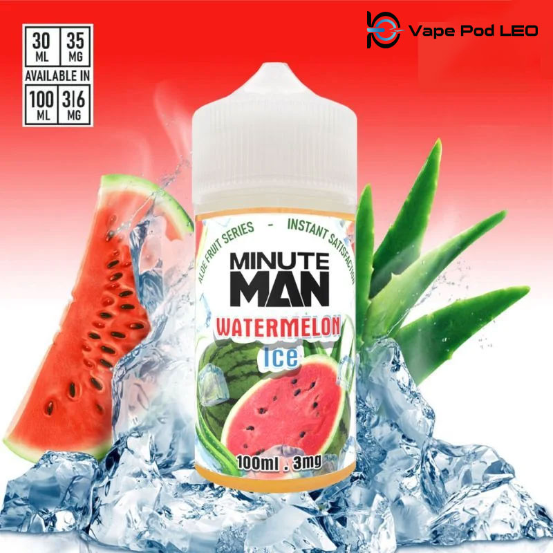 Minute Man Dưa Hấu Lạnh 100ml Watermelon Ice