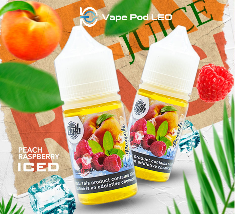 Myth Đào Mâm Xôi 30ml Peach Raspberry Saltnic