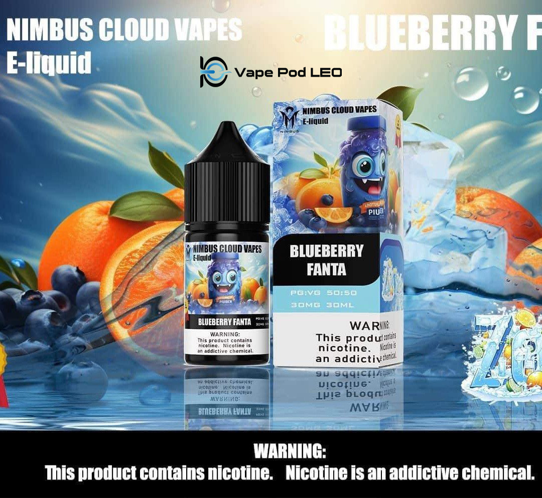 Nimbus Zoom Fanta Việt Quất 30ml   Blueberry Fanta