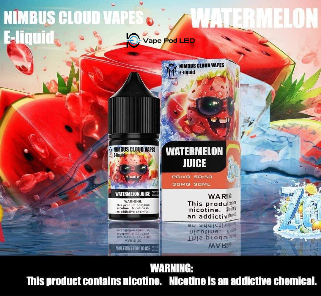 Nimbus Zoom Nước ép Dưa Hấu 30ml   Watermelon Ice