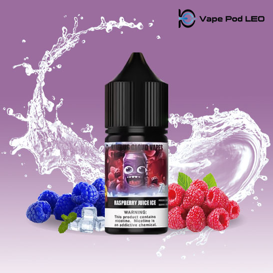 Nimbus Zoom Nước ép Mâm Xôi Lạnh 30ml   Raspberry Juice Ice