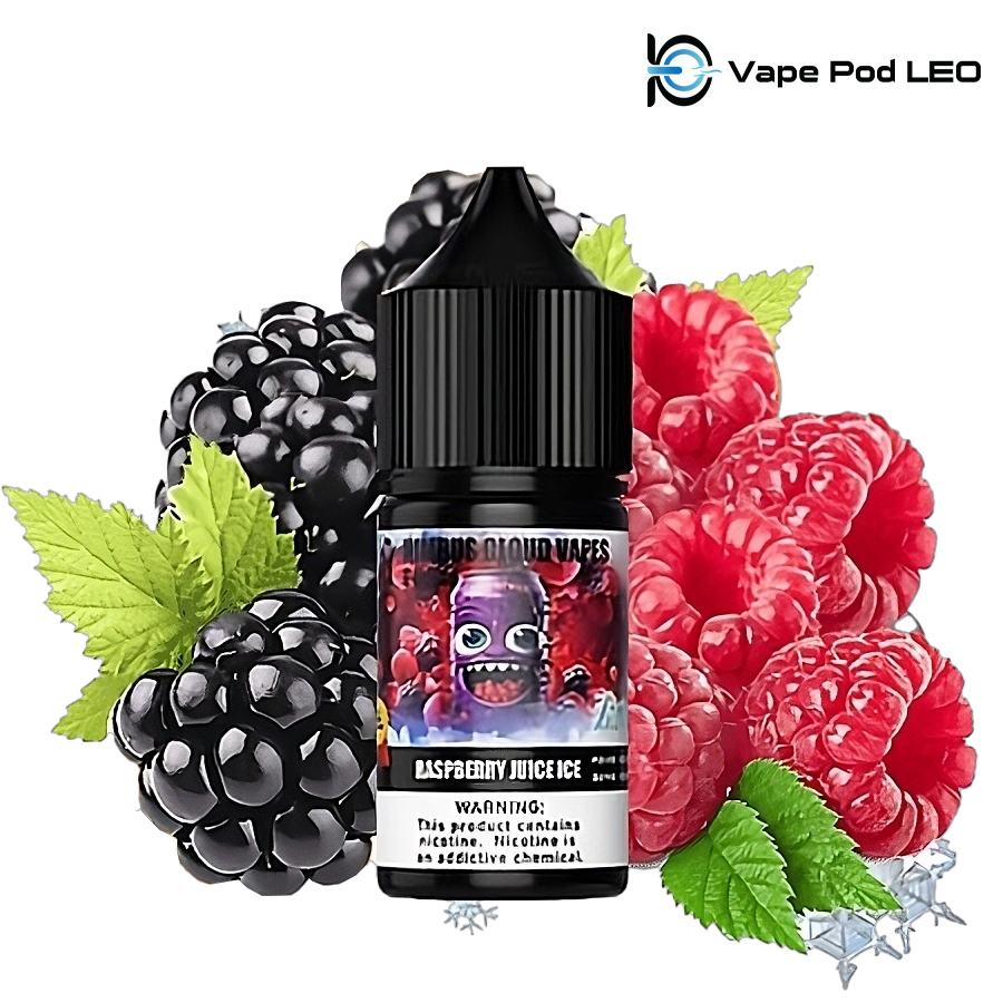 Nimbus Zoom Nước ép Mâm Xôi Lạnh 30ml   Raspberry Juice Ice