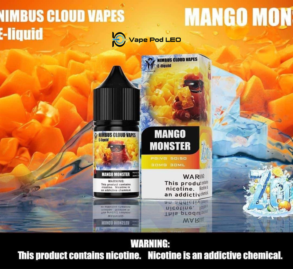 Nimbus Zoom Tăng Lực Xoài 30ml   Mango Monster