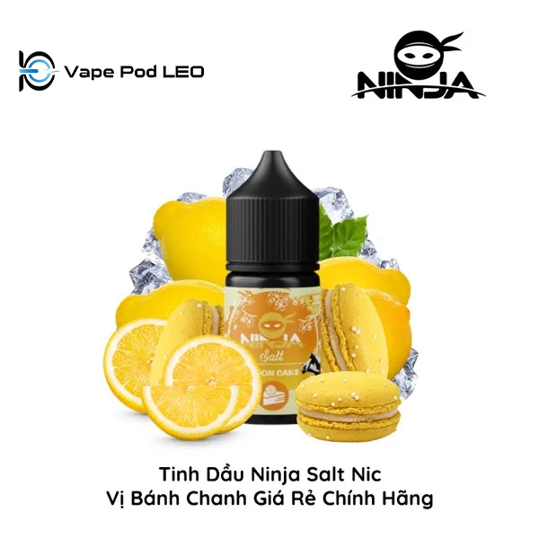 Ninja Salt Bánh Chanh 30ml Lemon Cake