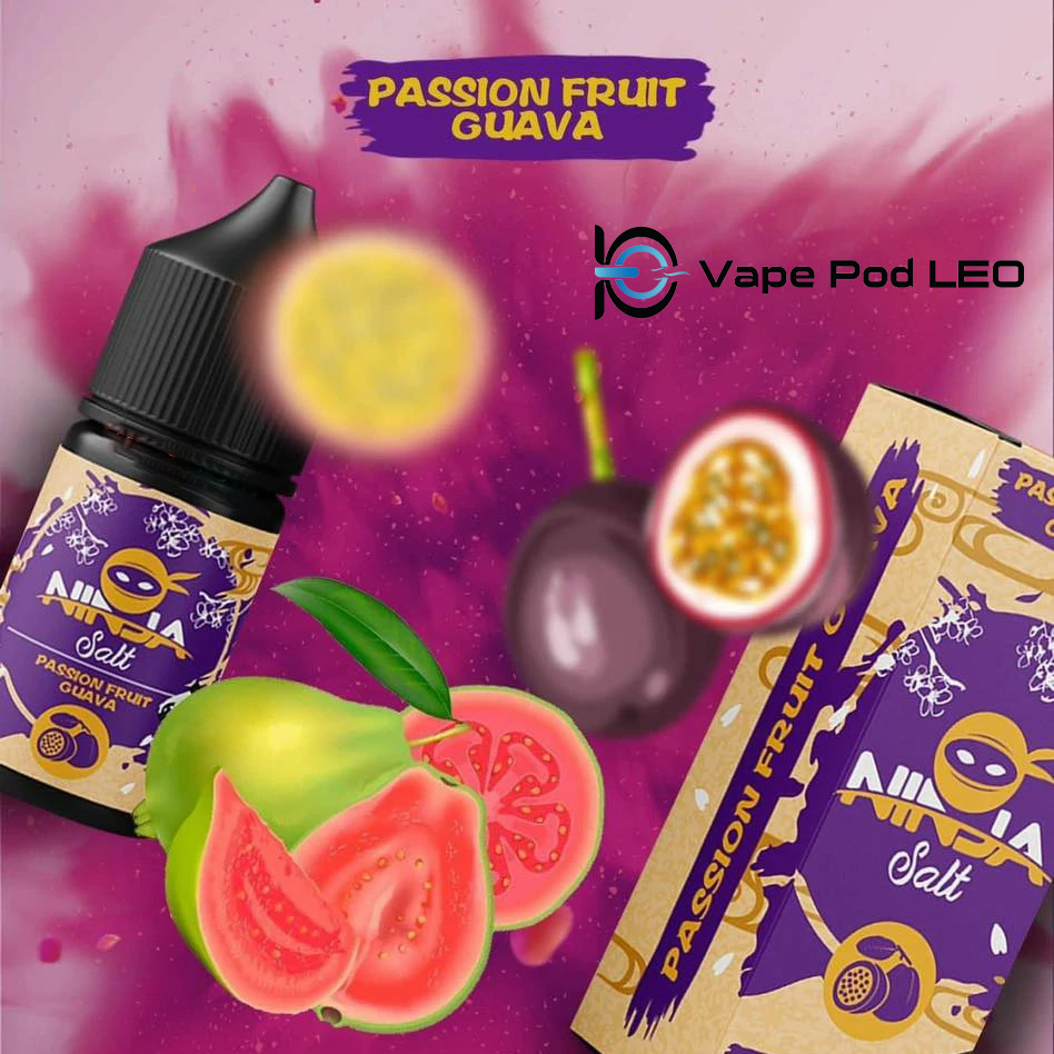 Ninja Salt Chanh Dây Ổi 30ml Passion Fruit Guava
