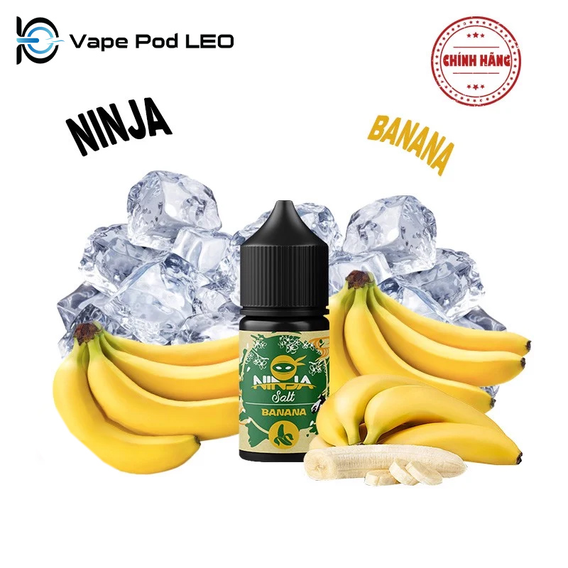 Ninja Salt Chuối 30ml Banana