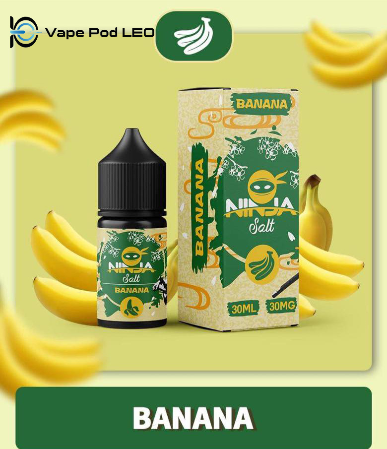 Ninja Salt Chuối 30ml Banana