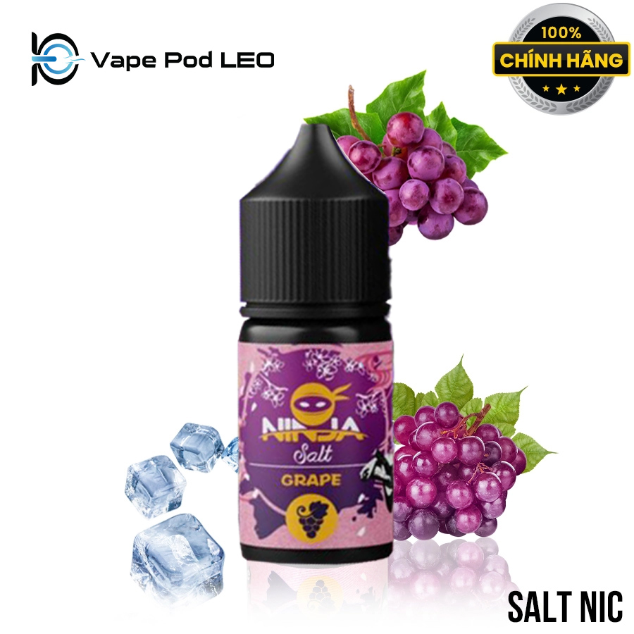 Ninja Salt Nho Lạnh 30ml Grape