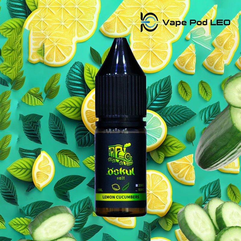 Oskul Salt Chanh Dưa Leo 10ml Lemon Cucumbers