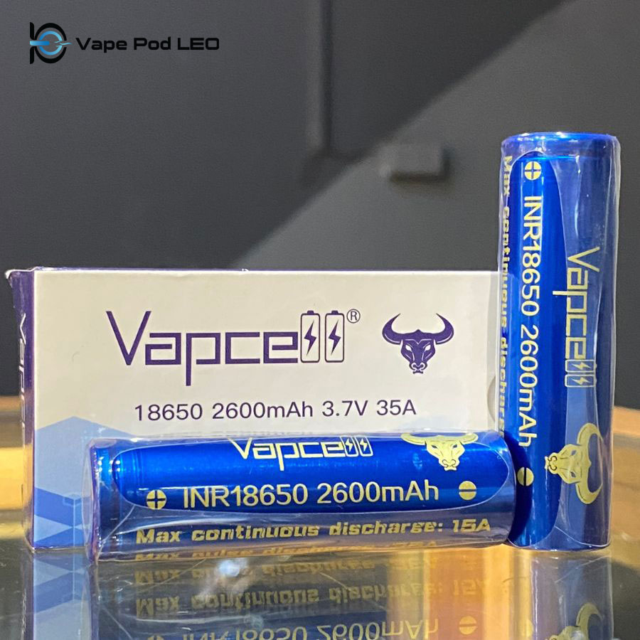 Pin Vapcell 18650   2600mAh