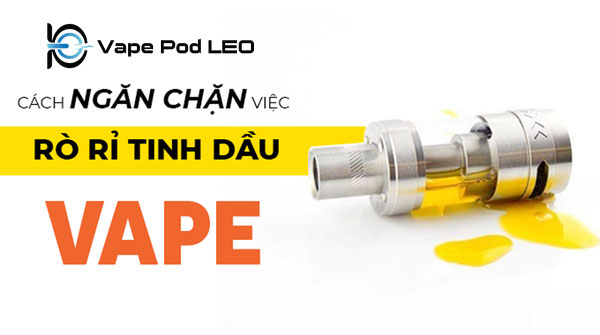 Pod System Bị Rò Rỉ Khi Sử Dụng Tinh Dầu Freebase