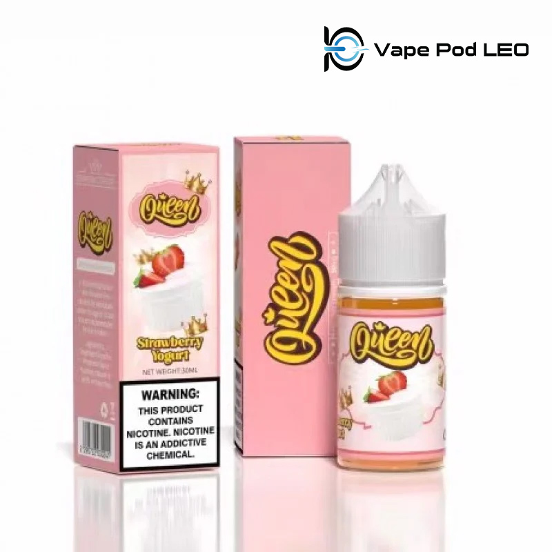 Queen Sữa Chua Dâu 30ml Strawberry Yogurt