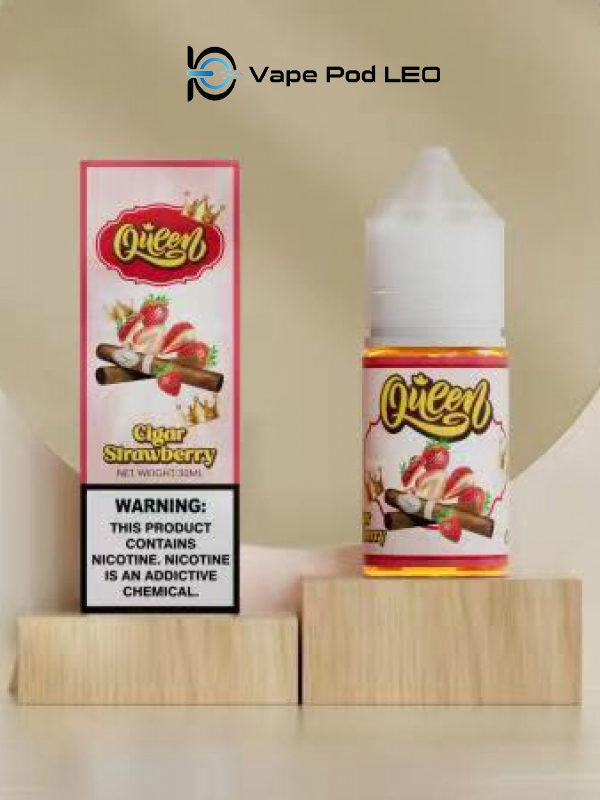 Queen Xì Gà Dâu 30ml Cigar Strawberry