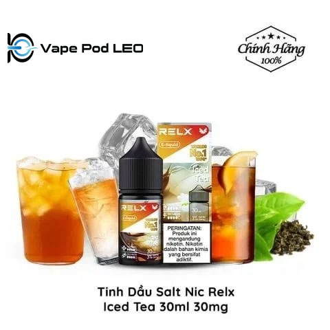 RELX Salt Trà Lạnh 30ml   Iced Tea