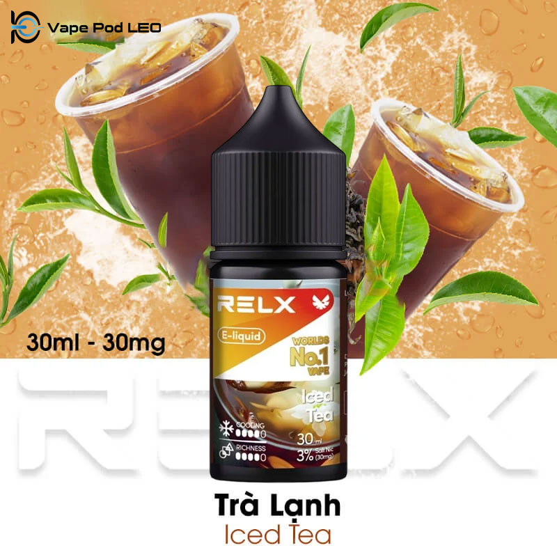 RELX Salt Trà Lạnh 30ml   Iced Tea