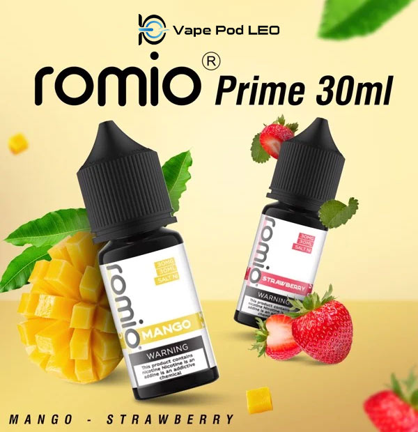 ROMIO Xoài Dâu 30ml Mango Strawberry