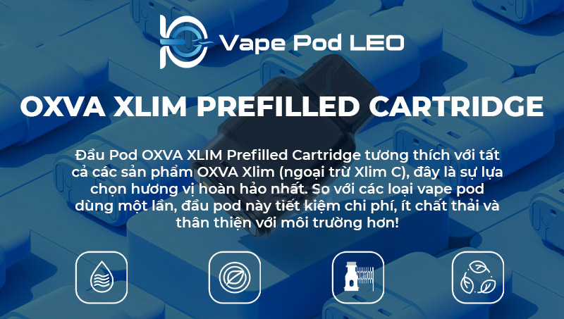 Review Đầu Pod Sẵn Dầu Xlim