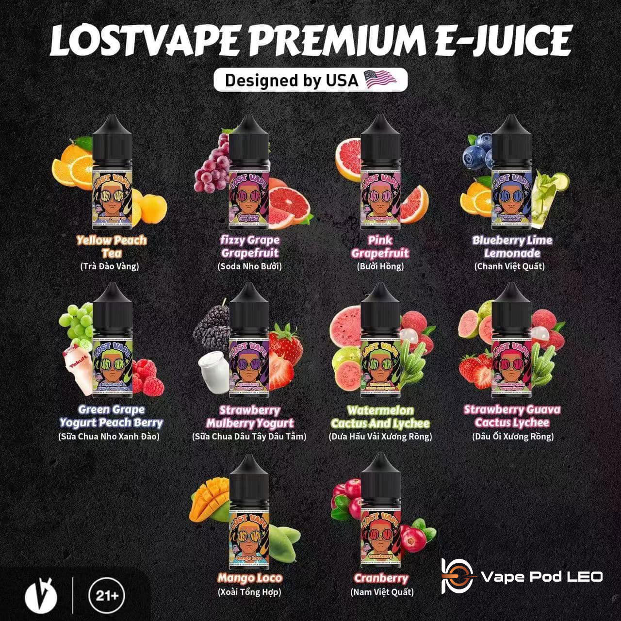 Review Tinh Dầu Lost Vape