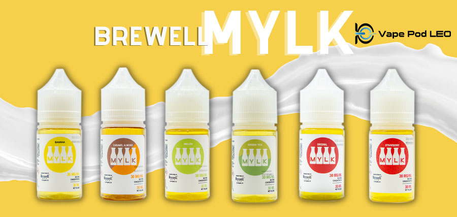 Review tinh dầu MYLK Saltnic