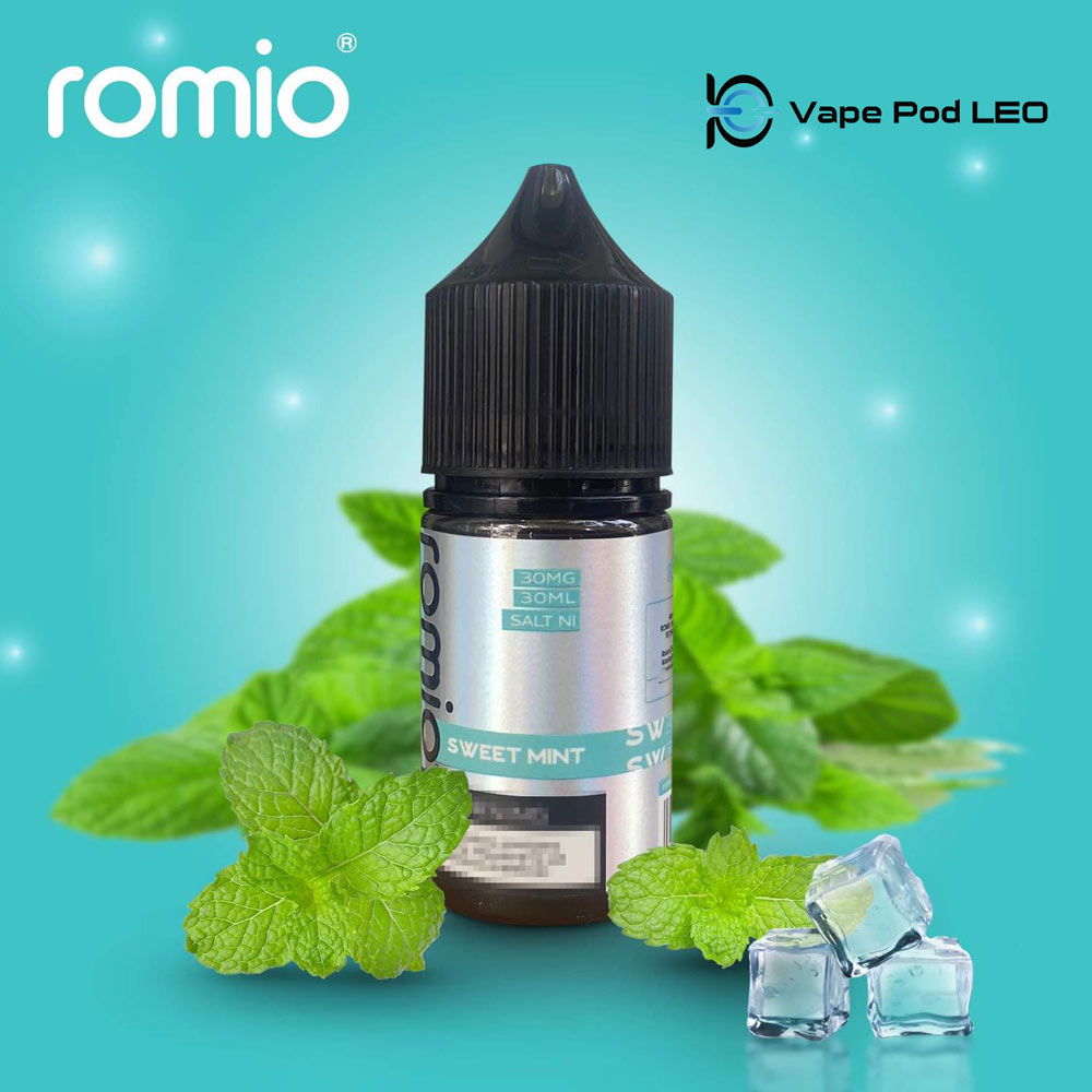 Romio Bạc Hà 30ml Peppermint